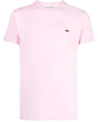 Lacoste - Logo-Embroidered T-Shirt - Lyst