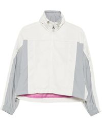 Patrizia Pepe - Colour-Block High-Neck Jacket - Lyst