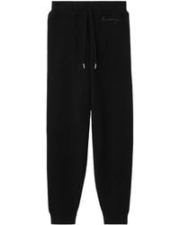 Burberry - Embroidered Track Pants - Lyst