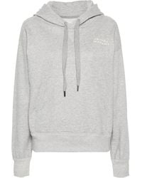 Isabel Marant - Sylla Embroidered-logo Hoodie - Lyst