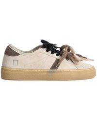 Date - Tender Suede Chunky-Lace Sneakers - Lyst