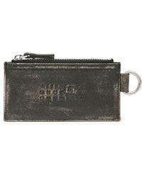 MM6 by Maison Martin Margiela - Numeric Leather Wallet - Lyst