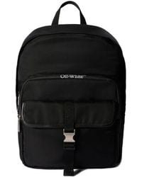 Off-White c/o Virgil Abloh - Outdoor Rugzak Met Logogesp - Lyst