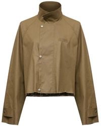 MM6 by Maison Margiela - Coated Trench Jacket - Lyst