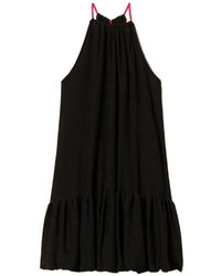 Twinset - X Myfo Halterneck Ruffled Mini Dress - Lyst