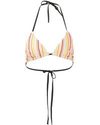 lemlem - Mokati Triangle Bikini Top - Lyst