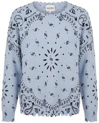 Kujten - Mela Bandana-Print Sweater - Lyst