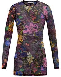 Area - Abito Corto Con Stampa - Lyst