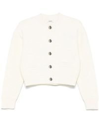 Sandro - Cárdigan con cuello redondo - Lyst