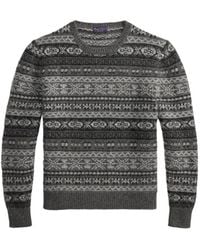 Ralph Lauren - Fair Isle Sweater - Lyst