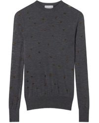 Stella McCartney - Polka Dot Knit Sweater - Lyst