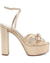 Aquazzura - Sandales Plateforme Cupid À Design Noué - Lyst