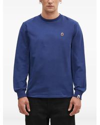 A Bathing Ape - One Point Sweater Met Logo-Applicatie - Lyst