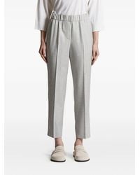Peserico - Pantalones con cinturilla elástica - Lyst