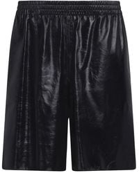 Marni - Shorts Aus Leder - Lyst
