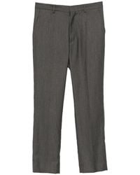 MM6 by Maison Margiela - Pressed-Crease Trousers - Lyst