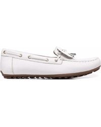 Geox - Lace-Up Detail Loafers - Lyst