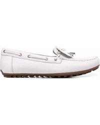 Geox - Lace-Up Detail Loafers - Lyst