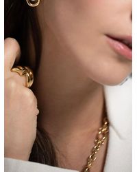 David Webb - Bent Nail Earrings - Lyst