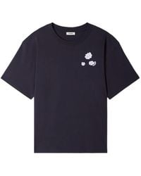 Sandro - Floral-Print T-Shirt - Lyst