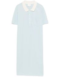 A.P.C. - Collared Pocket Polo Dress - Lyst