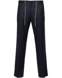 Corneliani - Drawstring-waist Tailored Trousers - Lyst