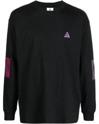 Nike - Logo-Print Crew-Neck Jumper - Lyst