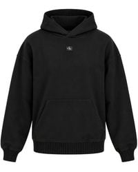 Calvin Klein - Logo-Patch Hoodie - Lyst