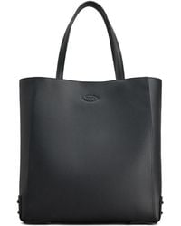 Tod's - Gommini Pebble-Grain Tote Bag - Lyst