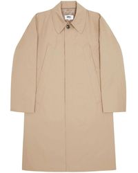 MM6 by Maison Martin Margiela - Single-Breasted Trench Coat - Lyst