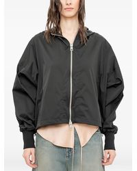 Andrea Ya'aqov - Hooded Oversized Jacket - Lyst