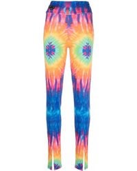 Philipp Plein - Tie-Dye High-Rise Leggings - Lyst