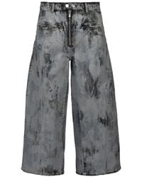 FILTH - Waxed Baggy Jeans - Lyst