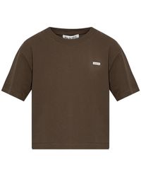 Munthe - Bellamy Logo-Detail T-Shirt - Lyst