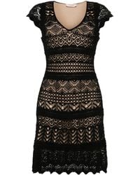 Twinset - Abito Con Scollo A V - Lyst