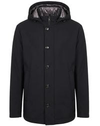 Montecore - Chaqueta Con Capucha Y Botones - Lyst