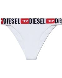 DIESEL - Bragas de bikini con logo en la cinturilla - Lyst