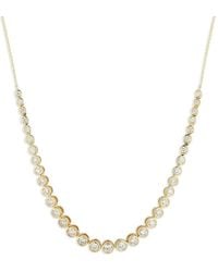 Dana Rebecca - 14K Lulu Jack Diamond Necklace - Lyst