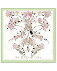 Saiid Kobeisy - Large Floral Scarf - Lyst
