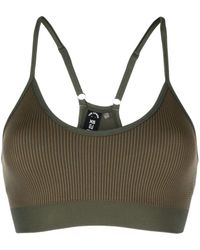 The Upside - Round-neck Ribbed Sports Bra - Lyst