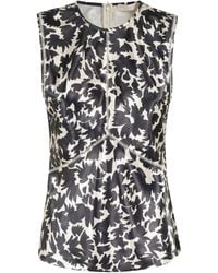 Ulla Johnson - Raven Floral-Print Sleeveless Top - Lyst