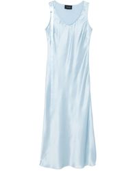 Simone Rocha - Robe Courte En Soie À Détail De Nœud - Lyst