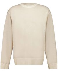 120% Lino - Safari Long-Sleeve Sweater - Lyst