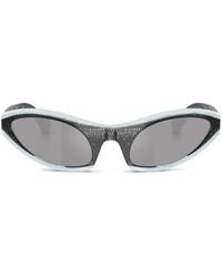 Alain Mikli - Gafas de sol con montura oval - Lyst
