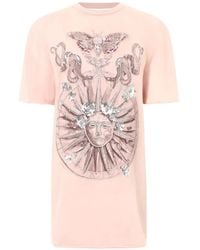 Philipp Plein - Mini Open-Back Butterfly-Motif Tattoo Dress - Lyst