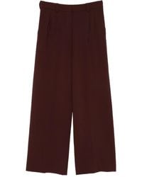 Maje - Plisseehose Mit Geradem Schnitt - Lyst