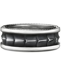 David Yurman - Anello A Fascia Armory - Lyst