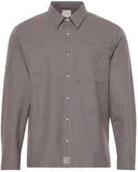 Calvin Klein - Pocket Long-Sleeved Shirt - Lyst