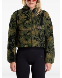 The North Face - Extreme Pile Floral-Print Jacket - Lyst