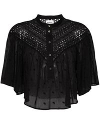 Isabel Marant - Safi Broderie-anglaise Shirt - Lyst